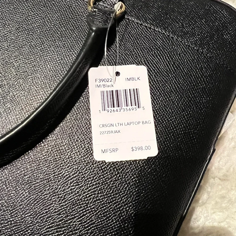 Coach Black Laptop Bag for Women - Picture 2 of 8